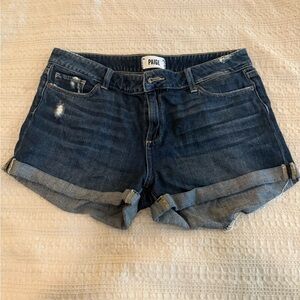 Paige Denim cuffed jean shorts